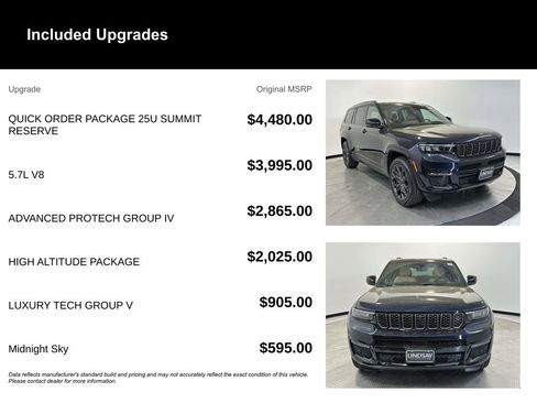 Used 2024 Jeep Grand Cherokee L Summit AWD/4WD image 11