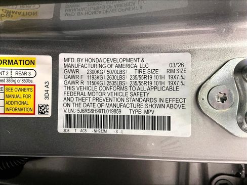 New 2026 Honda CR-V Sport Touring image 17