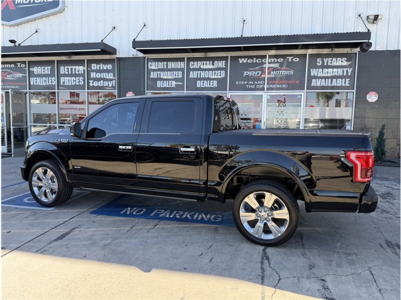 Used 2017 Ford F150 Limited w/ Trailer Tow Package AWD/4WD image 63