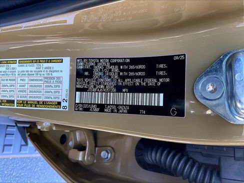 Used 2026 Toyota Land Cruiser w/ Premium Package AWD/4WD image 34