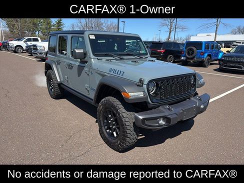 Certified 2025 Jeep Wrangler Unlimited Sport S 4xe AWD/4WD image 2
