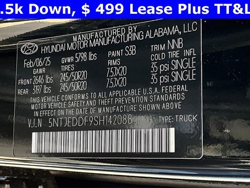 New 2025 Hyundai Santa Cruz Limited image 13