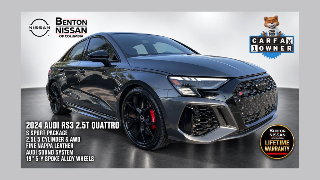 Used 2024 Audi RS 3 AWD/4WD 360° Tour