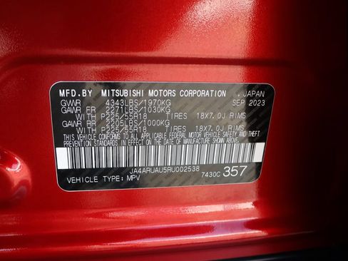 Used 2024 Mitsubishi Outlander Sport SE AWD/4WD image 40