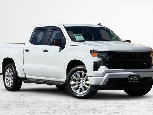 Used 2024 Chevrolet Silverado 1500 Custom w/ LPO, Dark Essentials Package RWD image 2