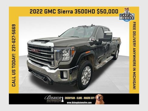 Used 2022 GMC Sierra 3500 SLT w/ SLT Premium Package AWD/4WD image 1