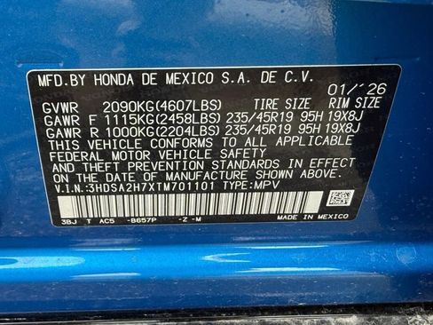 New 2026 Acura ADX A-Spec image 18