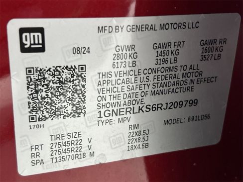 Used 2024 Chevrolet Traverse RS image 33