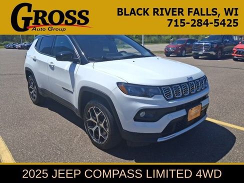 Certified 2025 Jeep Compass Limited AWD/4WD image 1