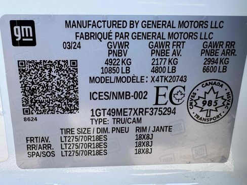 Used 2024 GMC Sierra 2500 SLE w/ SLE Convenience Package AWD/4WD image 20