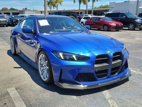 Used 2025 BMW M4 Coupe w/ Executive Package RWD image 2