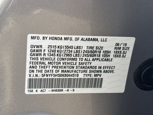 Used 2019 Honda Pilot EX-L image 32