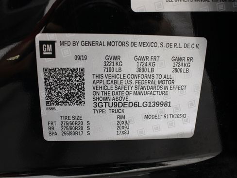 Used 2020 GMC Sierra 1500 SLT AWD/4WD image 37