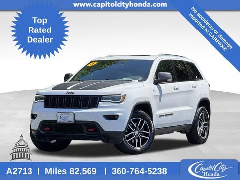 Used 2018 Jeep Grand Cherokee Trailhawk w/ Trailhawk Luxury Group AWD/4WD image 1