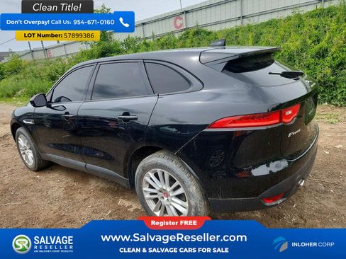 Used 2017 Jaguar F-PACE AWD/4WD image 3