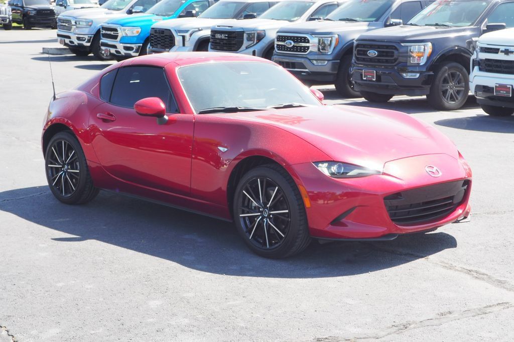 Used 2024 MAZDA MX-5 Miata RF Grand Touring w/ Weather Package RWD image 3