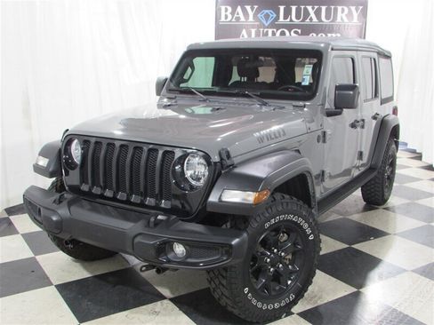 Used 2021 Jeep Wrangler Unlimited Sport AWD/4WD image 2