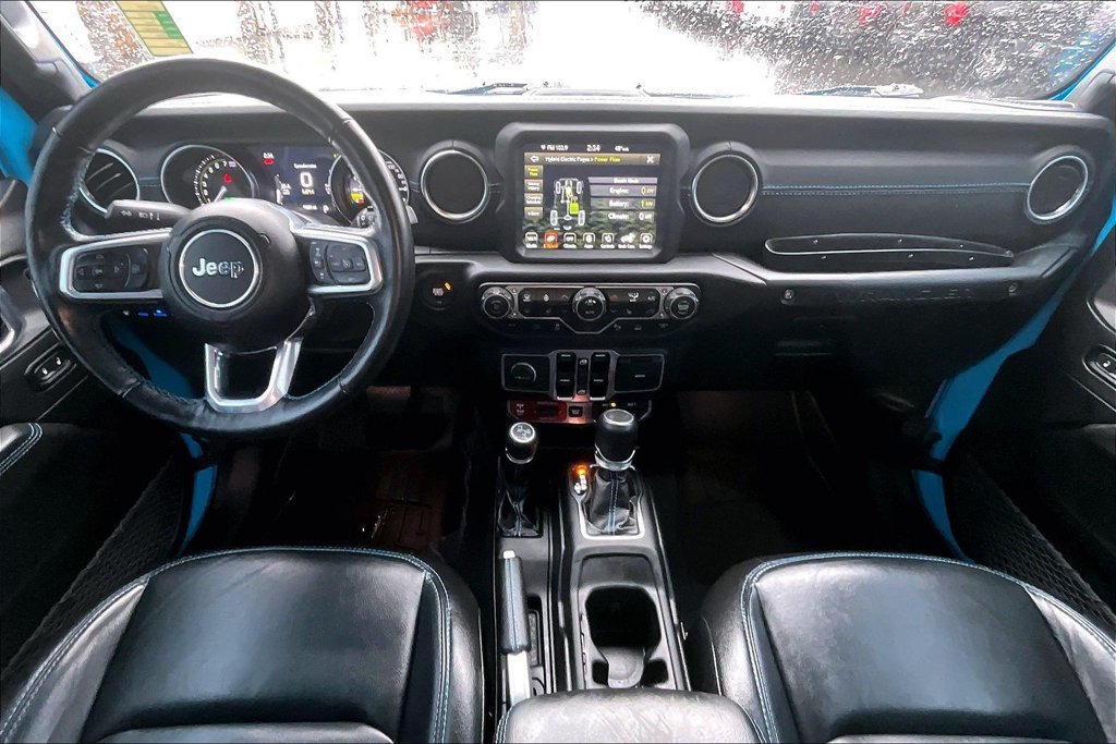 Used 2021 Jeep Wrangler Unlimited Rubicon 4xe w/ Steel Bumper Group AWD/4WD image 16