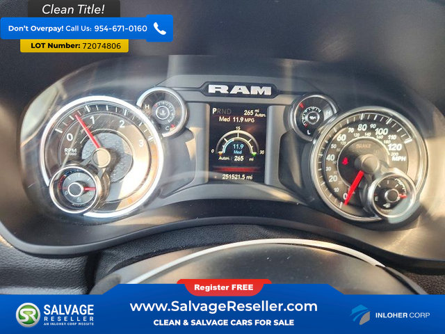 Used 2021 RAM 3500 Tradesman w/ Max Tow Package AWD/4WD image 12