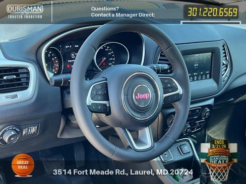 Used 2021 Jeep Compass Latitude w/ Sun and Sound Group image 9