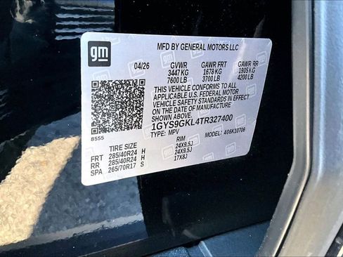 New 2026 Cadillac Escalade Platinum Sport AWD/4WD image 37
