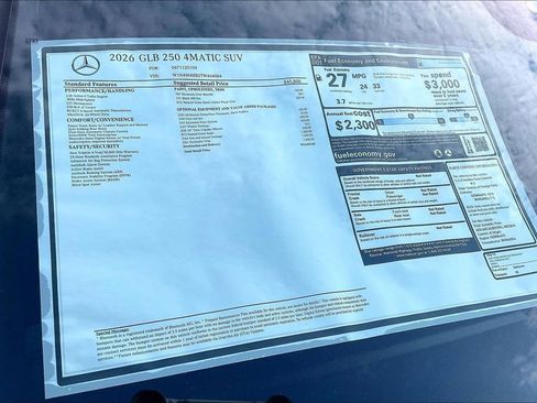 New 2026 Mercedes-Benz GLB 250 4MATIC image 12