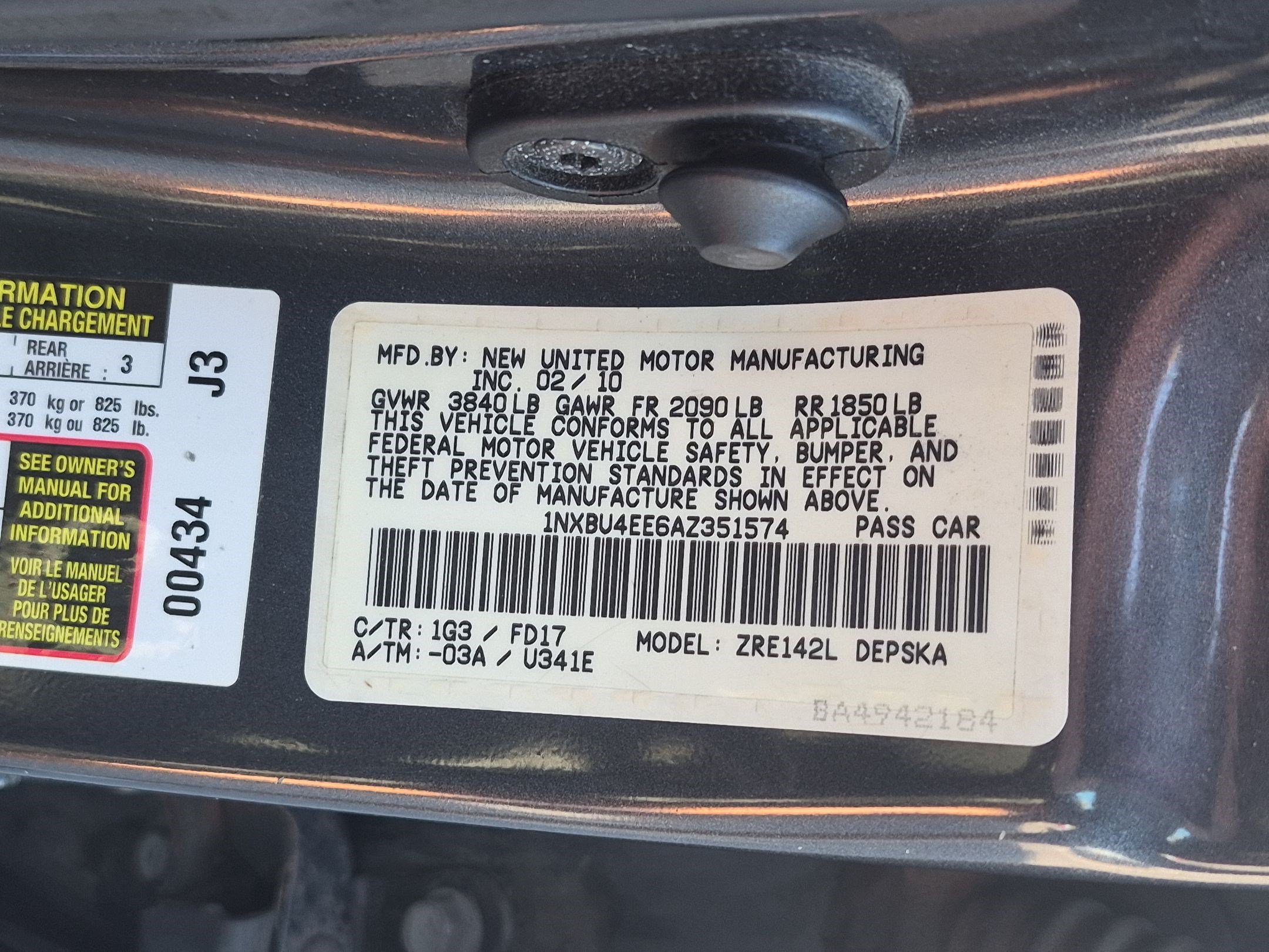 Used 2010 Toyota Corolla FWD image 31