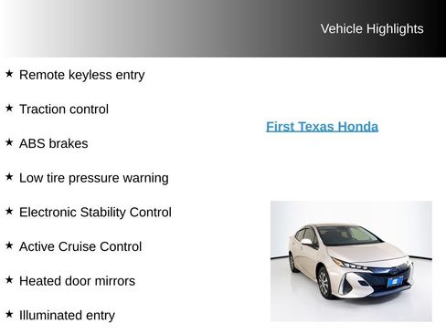 Used 2021 Toyota Prius Prime LE FWD image 9
