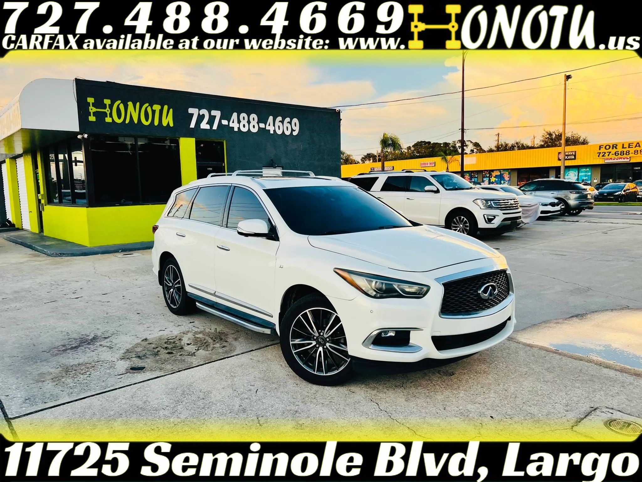 Used 2020 INFINITI QX60 Signature Edition FWD image 1