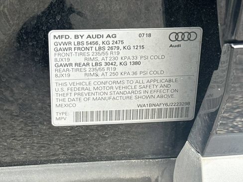 Used 2018 Audi Q5 2.0T Premium Plus w/ Premium Plus Package AWD/4WD image 36