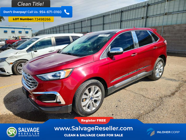 Used 2019 Ford Edge Titanium FWD image 1