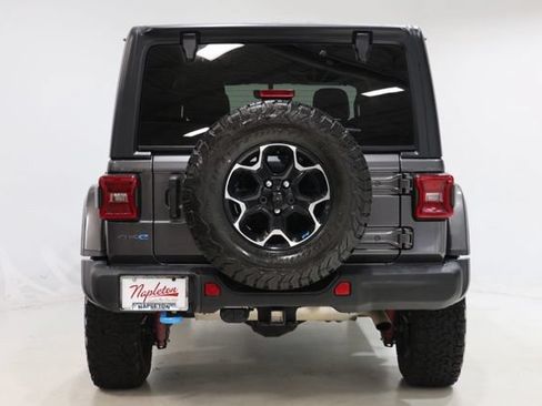 Used 2022 Jeep Wrangler Unlimited Rubicon 4xe w/ Steel Bumper Group AWD/4WD image 7