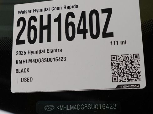 Used 2025 Hyundai Elantra Sport FWD image 29