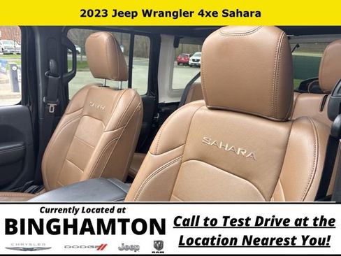 Used 2023 Jeep Wrangler Unlimited Sahara w/ Cold Weather Group image 16