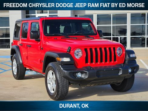 Used 2022 Jeep Wrangler Unlimited Sport image 2