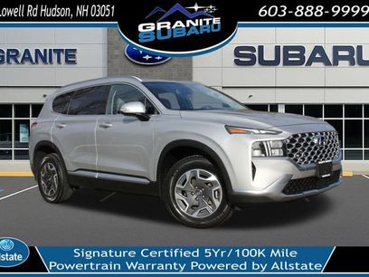 Used 2021 Hyundai Santa Fe Blue