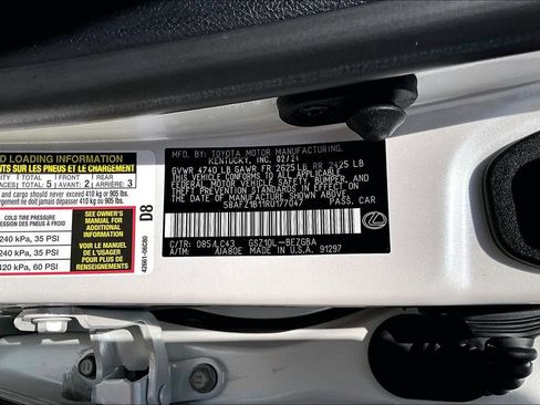 Used 2024 Lexus ES 350 Ultra Luxury w/ Accessory Package (Z2) FWD image 45