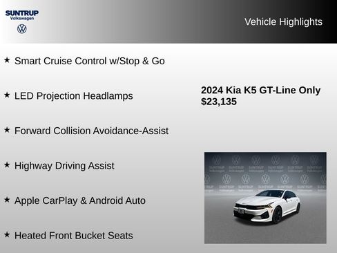 Used 2024 Kia K5 GT-Line w/ GT-Line Premium Package FWD image 16
