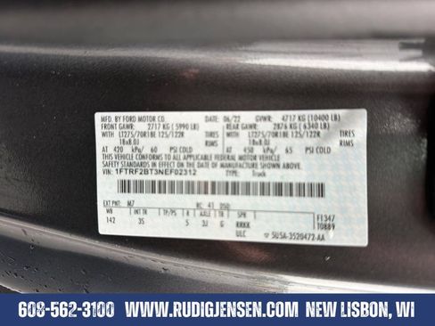 Used 2022 Ford F250 XLT w/ XLT Value Package AWD/4WD image 27
