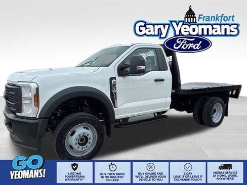 New 2026 Ford F550 4x4 Regular Cab Super Duty w/ Snow Plow Prep Package image 1