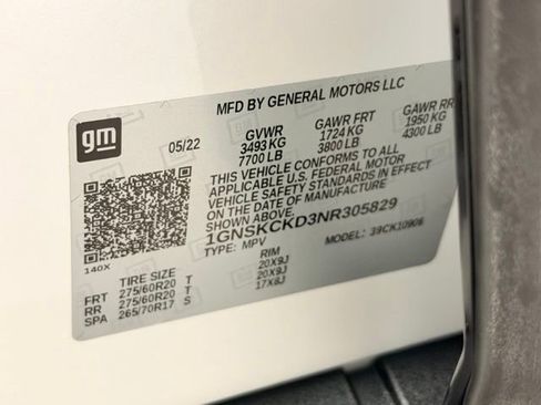 Certified 2022 Chevrolet Suburban LT w/ LT Signature Package image 26