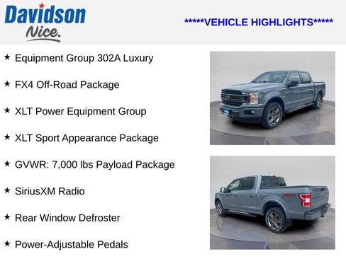 Used 2020 Ford F150 XLT w/ Equipment Group 302A Luxury AWD/4WD image 4
