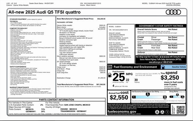 Used 2025 Audi Q5 Premium Plus AWD/4WD image 31