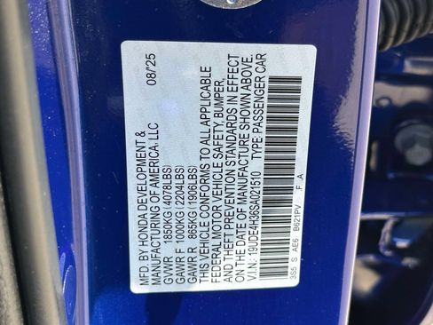 Certified 2025 Acura Integra A-Spec FWD image 25
