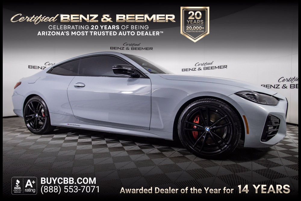 Used 2022 BMW 430i Coupe w/ M Sport Package RWD image 1