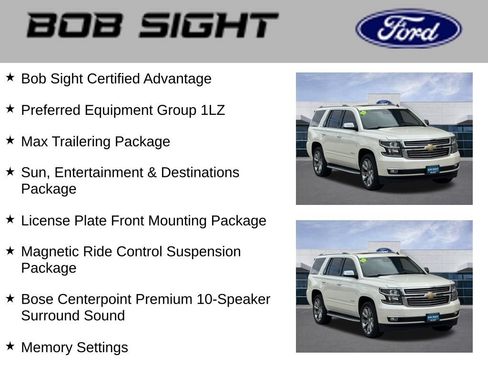 Used 2015 Chevrolet Tahoe LTZ AWD/4WD image 3