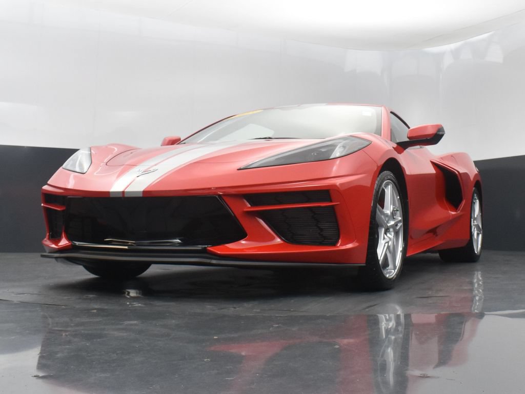 Used 2023 Chevrolet Corvette Stingray Coupe w/ Chrome Exterior Badge Package RWD image 32