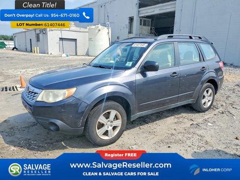 Used 2012 Subaru Forester 2.5X w/ Alloy Wheel Pkg AWD/4WD image 1