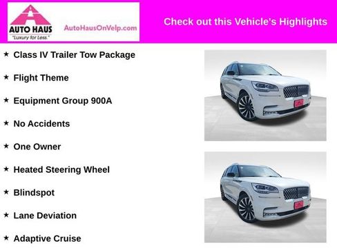 Used 2023 Lincoln Aviator Black Label Grand Touring w/ Class IV Trailer Tow Package AWD/4WD image 3