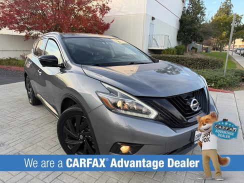 Used 2018 Nissan Murano SL w/ Midnight Edition Package image 1